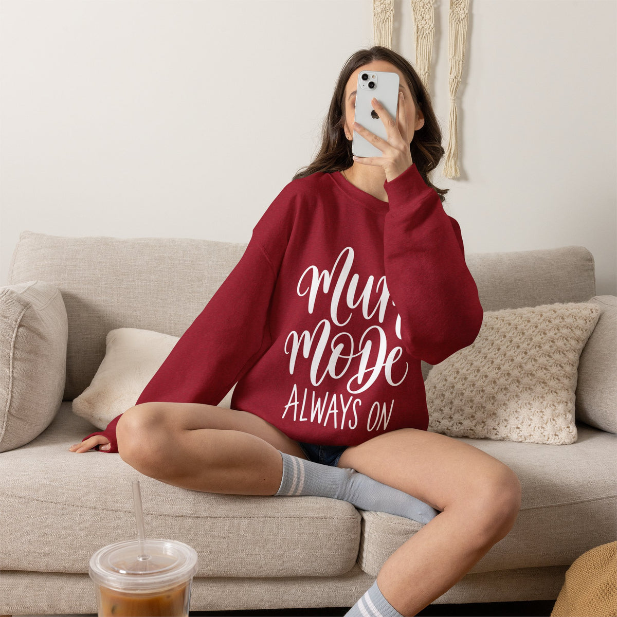 Mum Mode Always On Sweatshirt