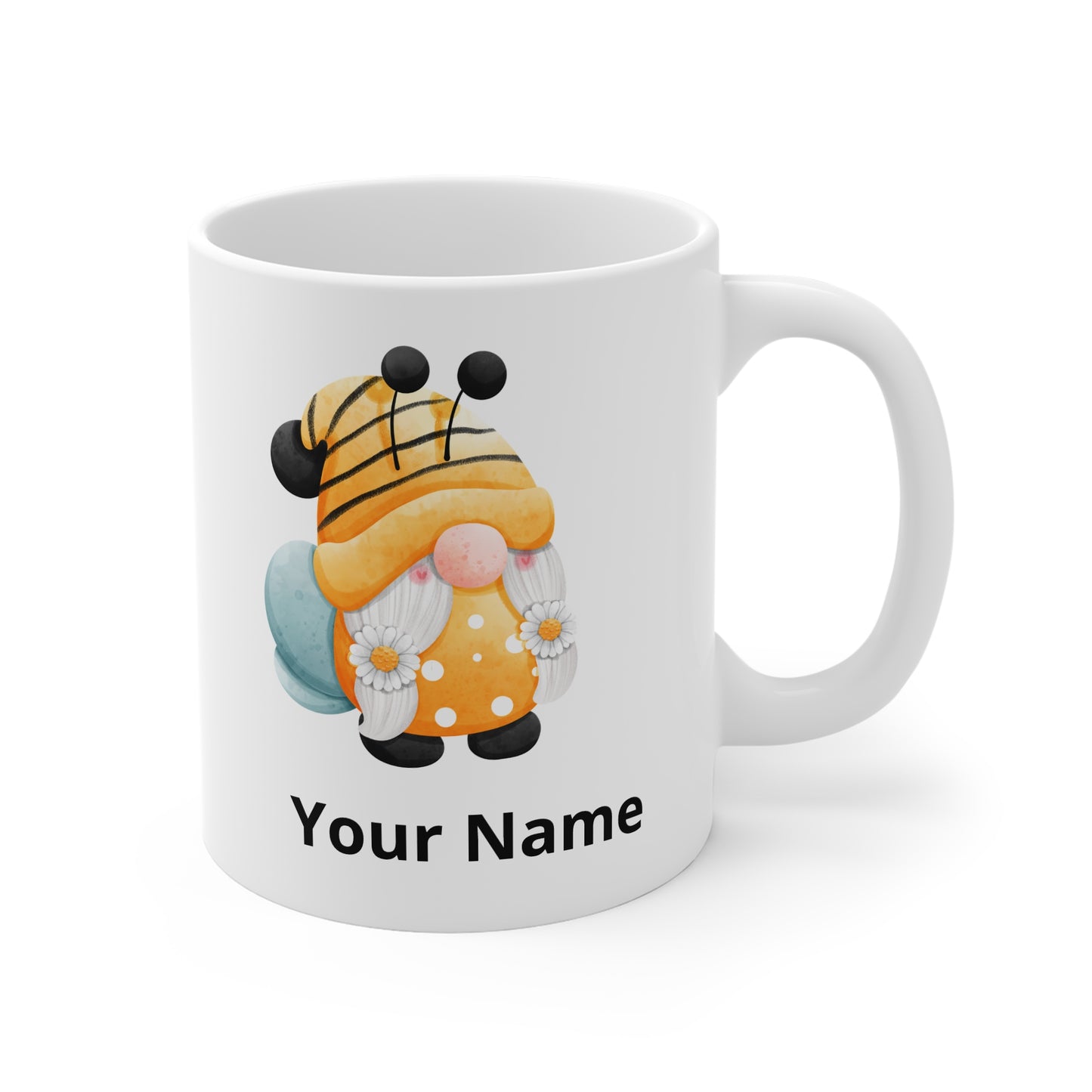 Personalised Gonk Bee Mug