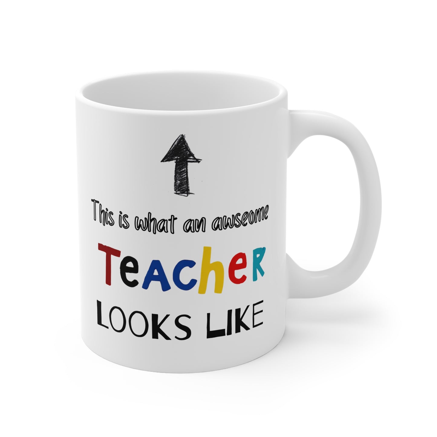 Teacher Looks Like Mug