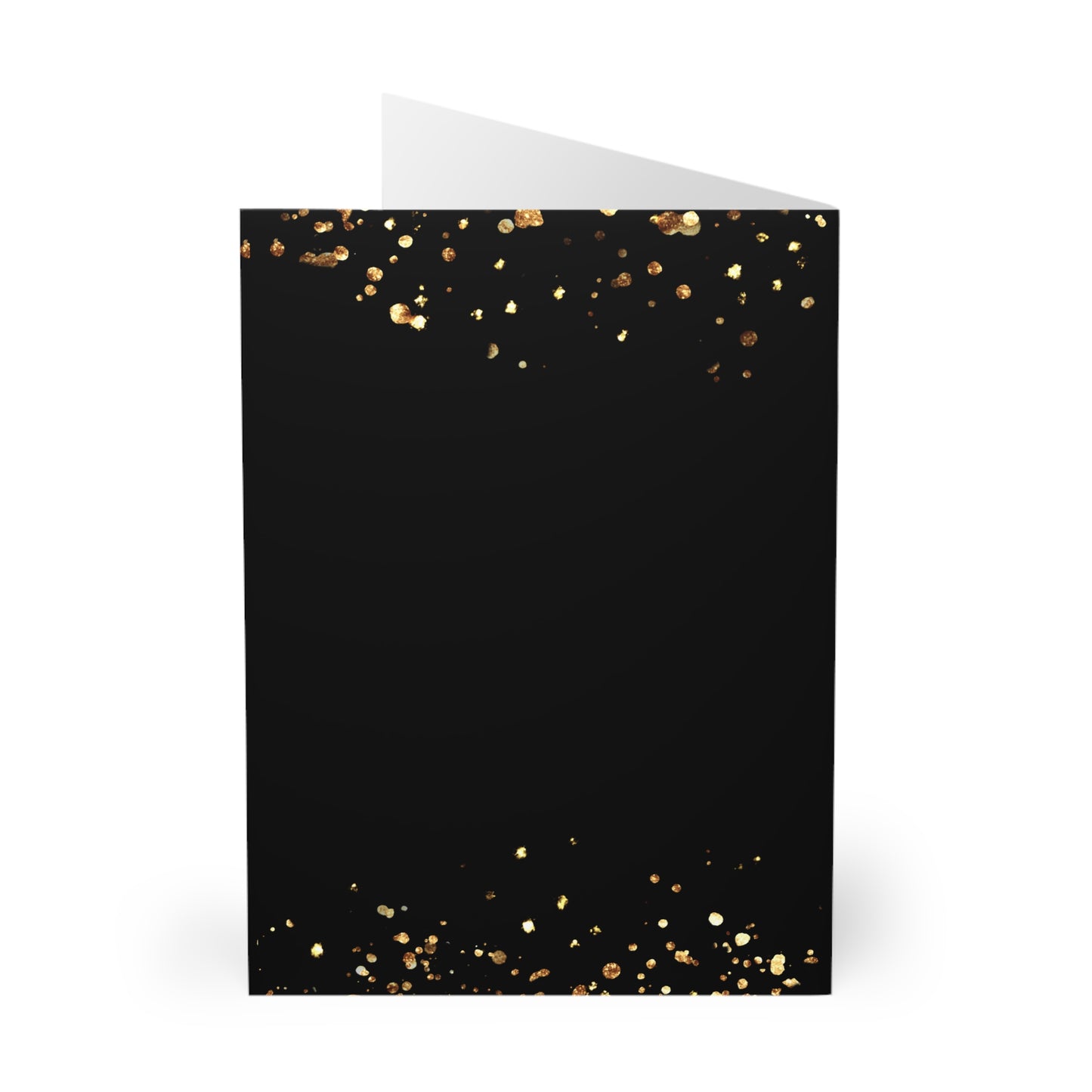 Gold Glitter congratulations Greeting Cards with envelopes - 5 Pack for Celebrations & Success