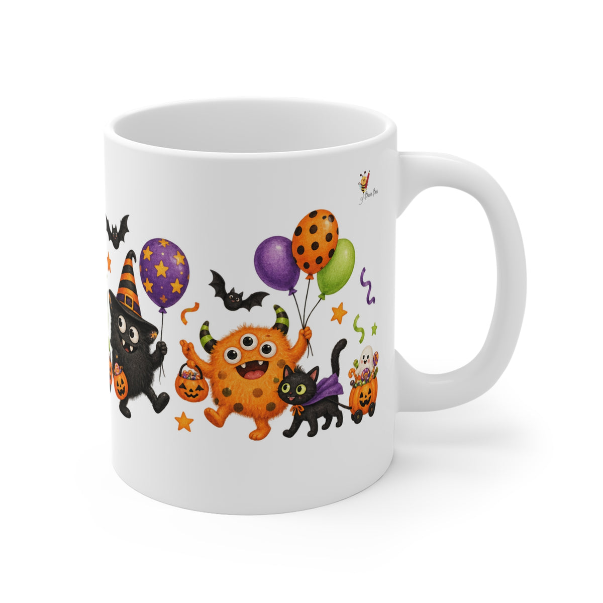 Halloween Monsters Mug