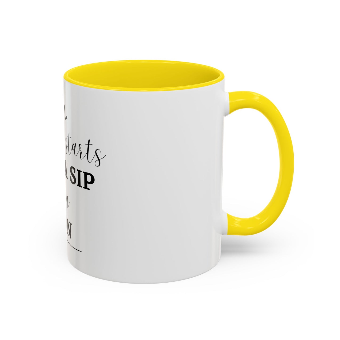 Success starts with a sip mug