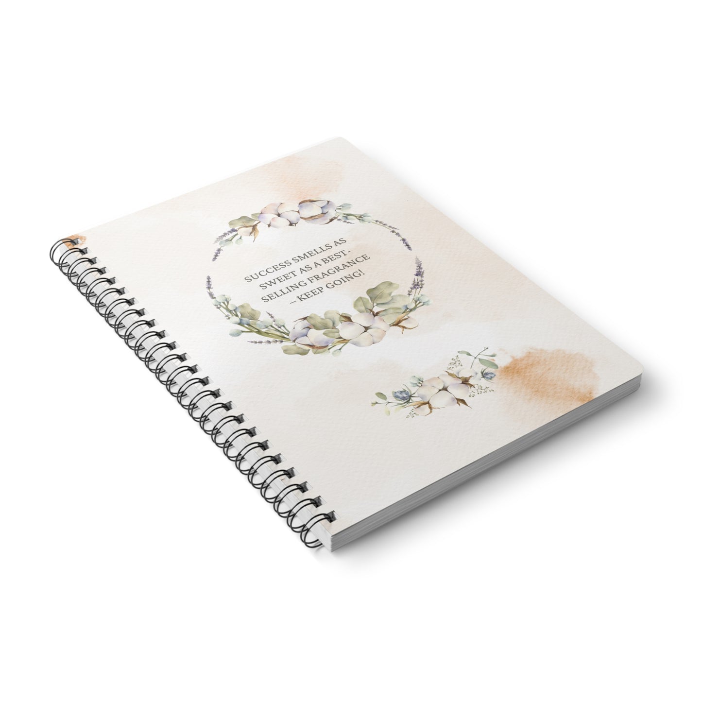 Success Smells Sweet A5 Wirobound Softcover Notebook