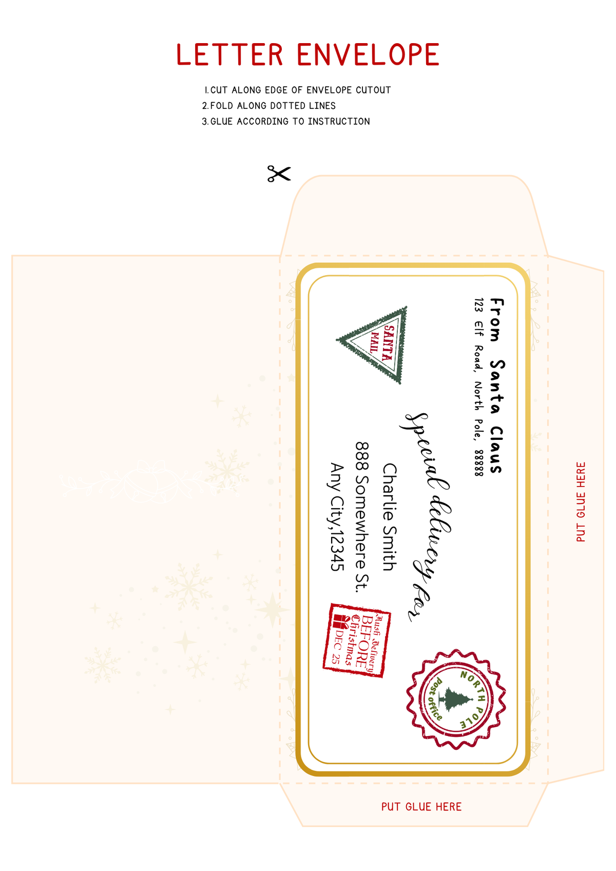 🎅 Personalised Santa Letter & Official Nice List Certificate – Digital Download