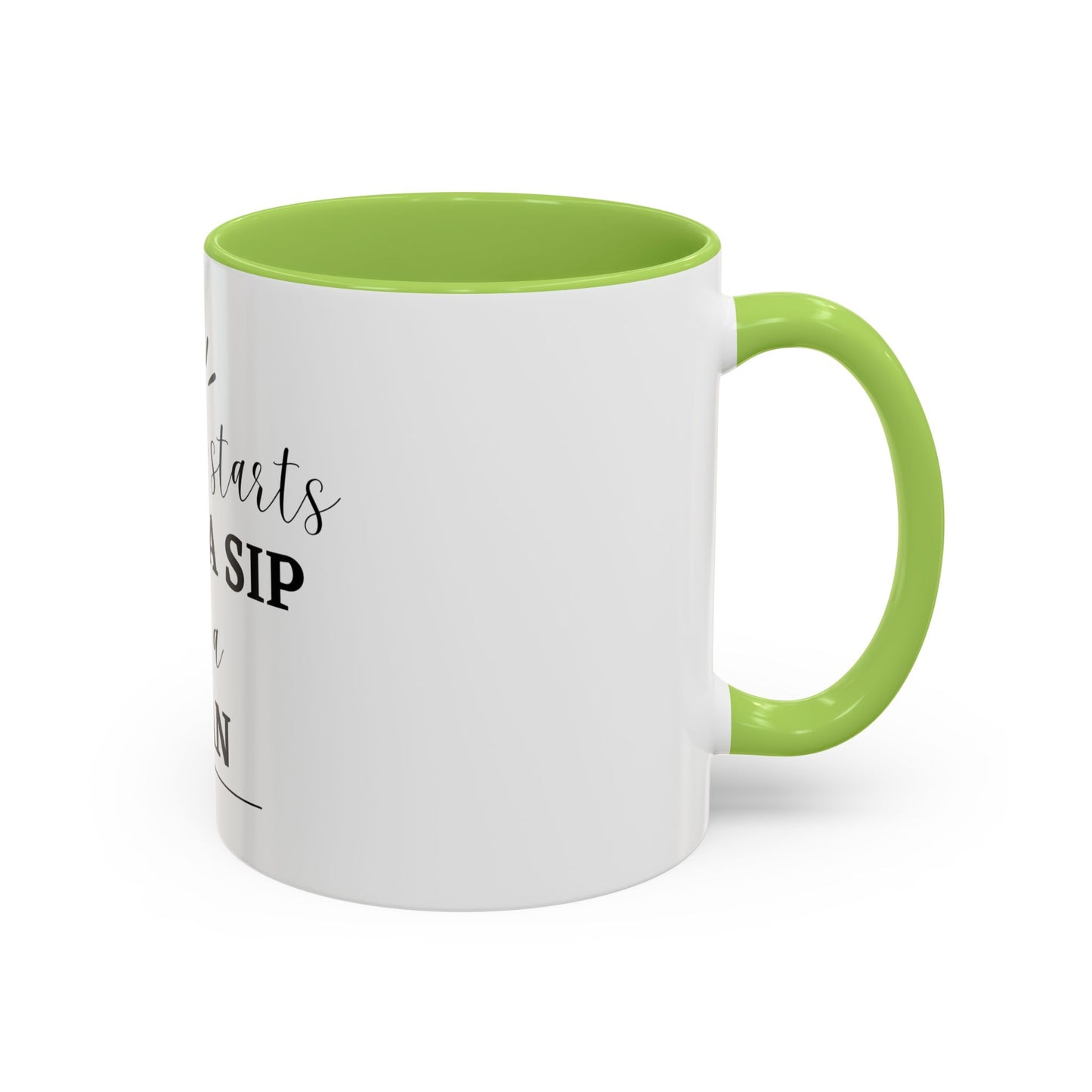Success starts with a sip mug