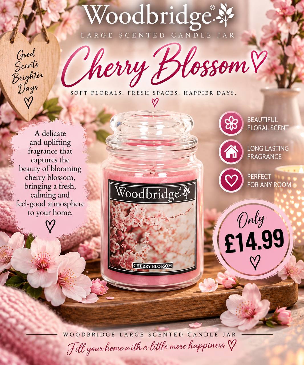 Large Scented Jar Candle