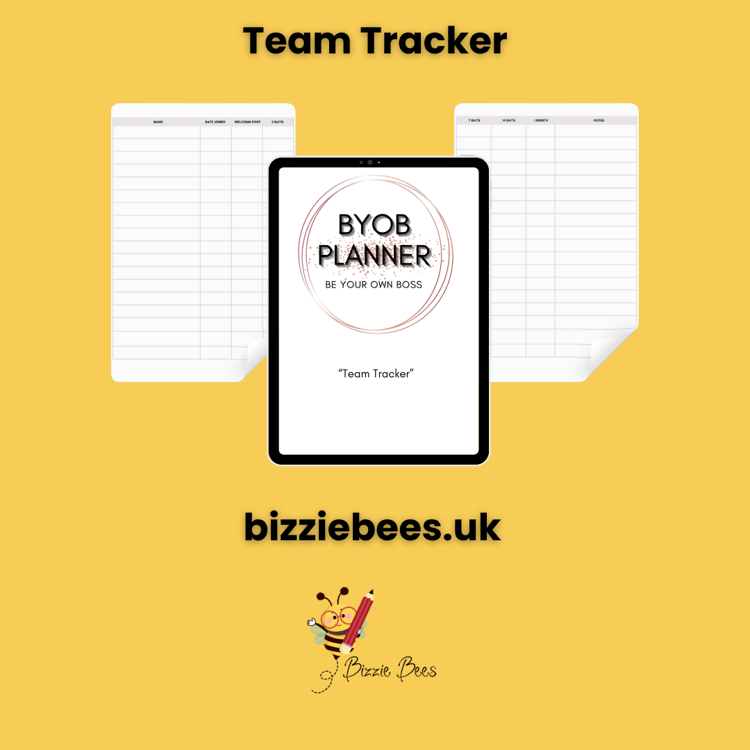 BYOB Planner - Team Tracker