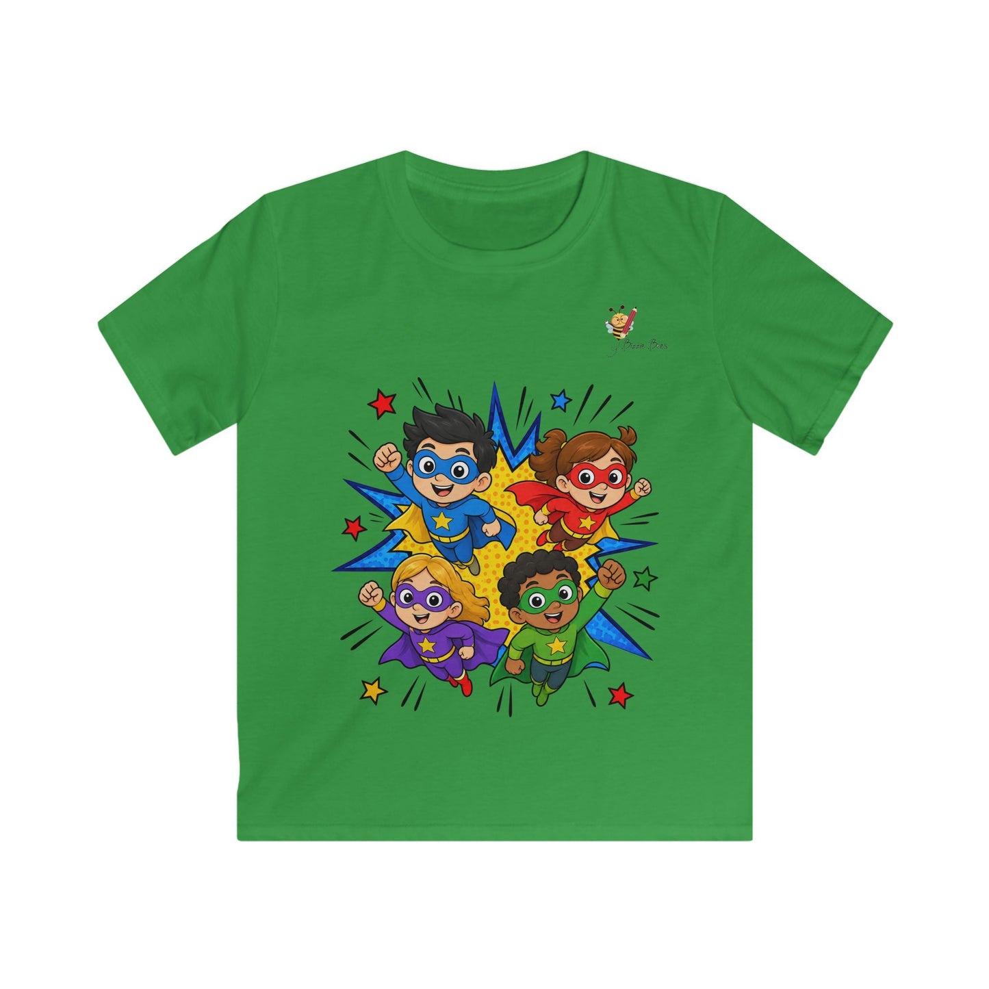 Bizzie Bees kids superhero t-shirt