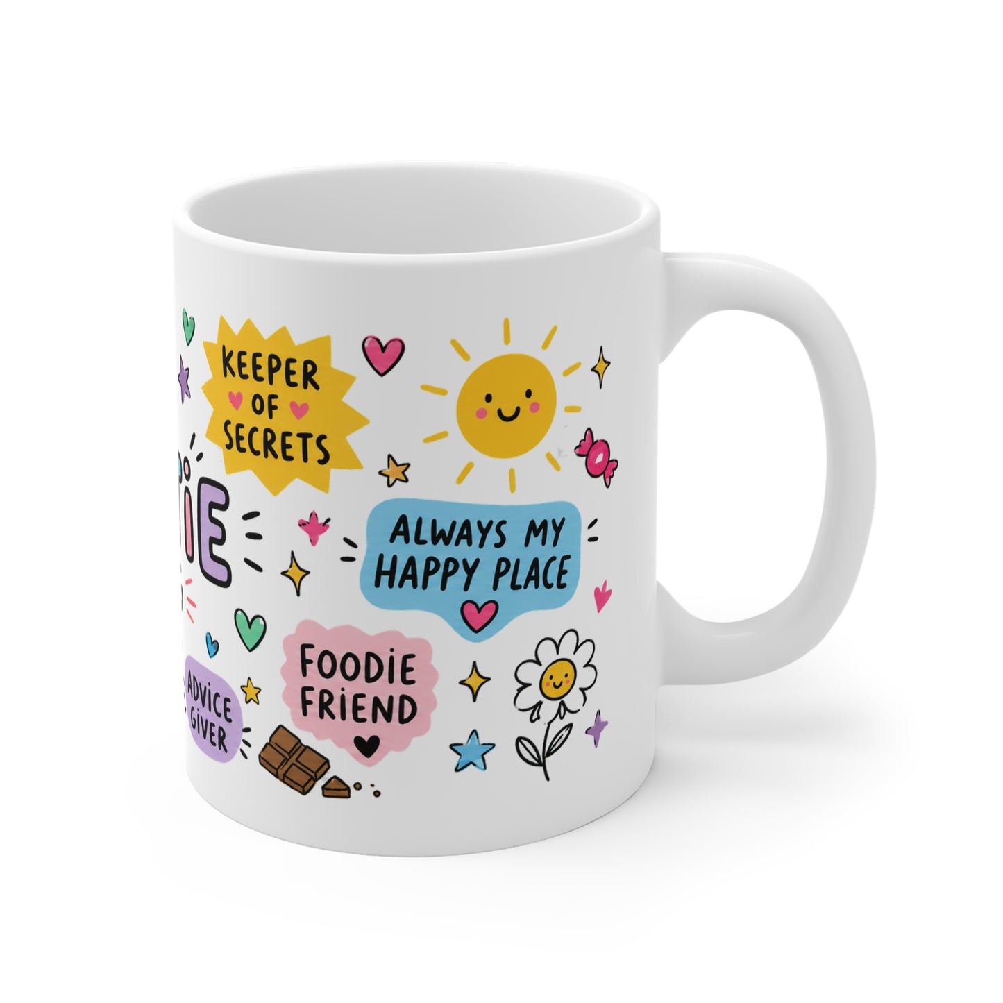 The Bestie Mug – Colourful Friendship Gift for Your Best Friend