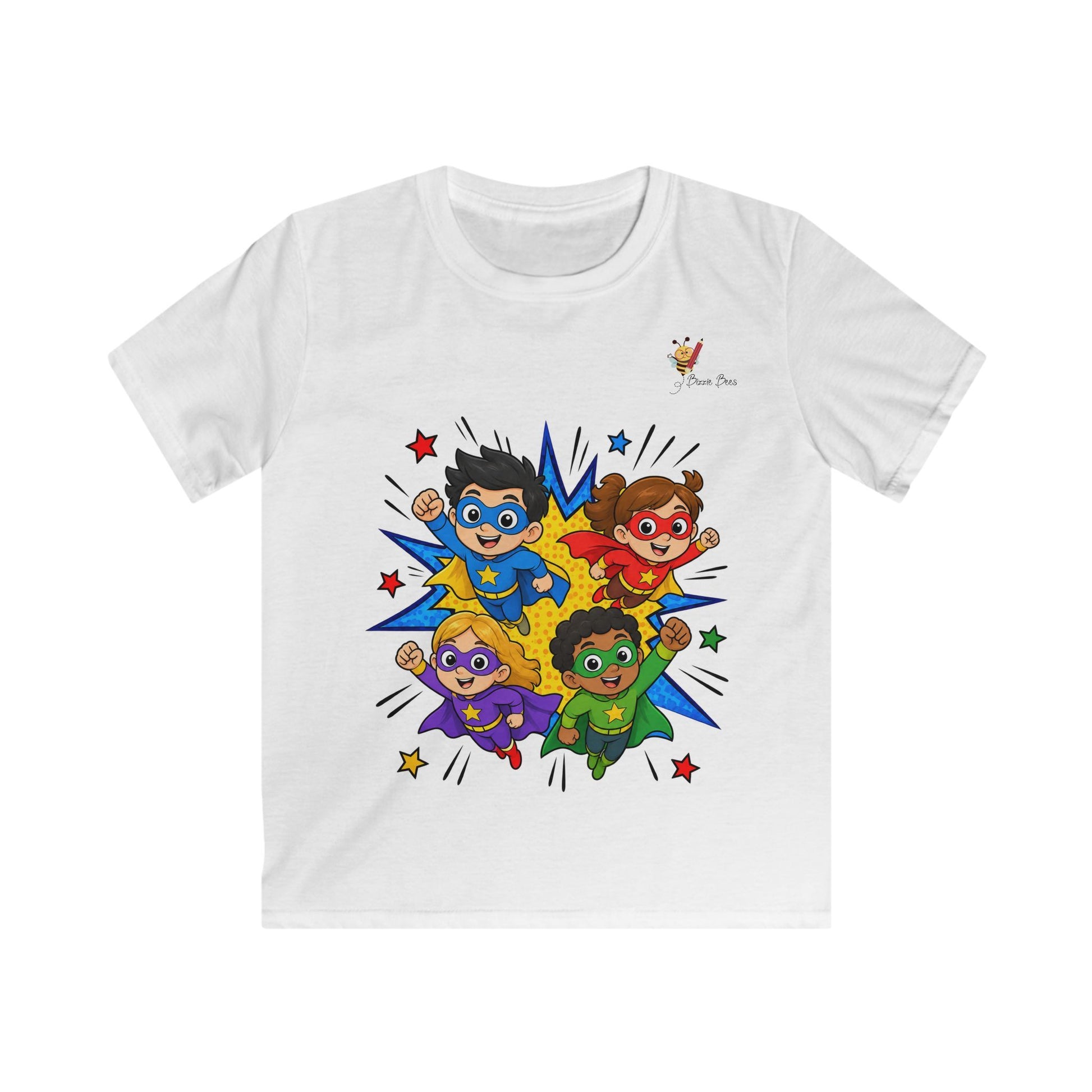 Bizzie Bees kids superhero t-shirt