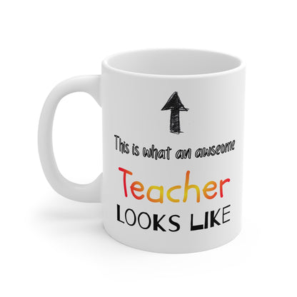 Teacher Looks Like Mug