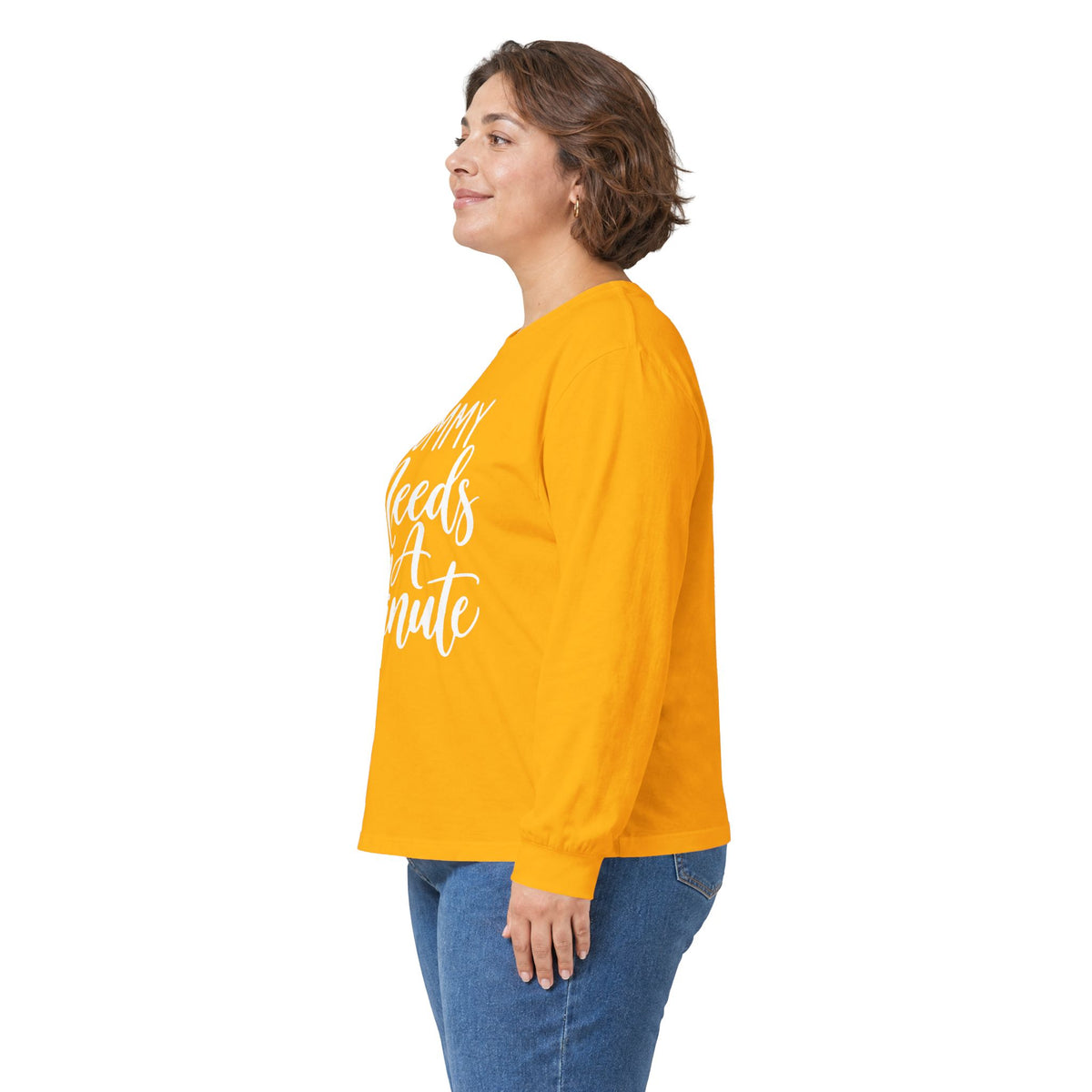 Mummy Needs A Minute Long Sleeve T-shirt