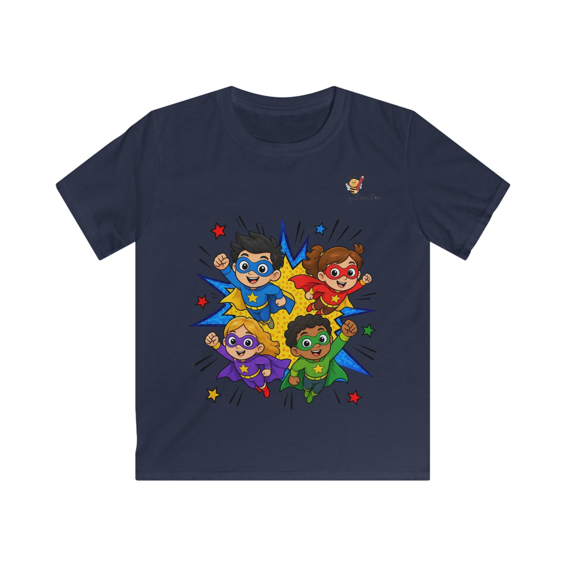 Bizzie Bees kids superhero t-shirt
