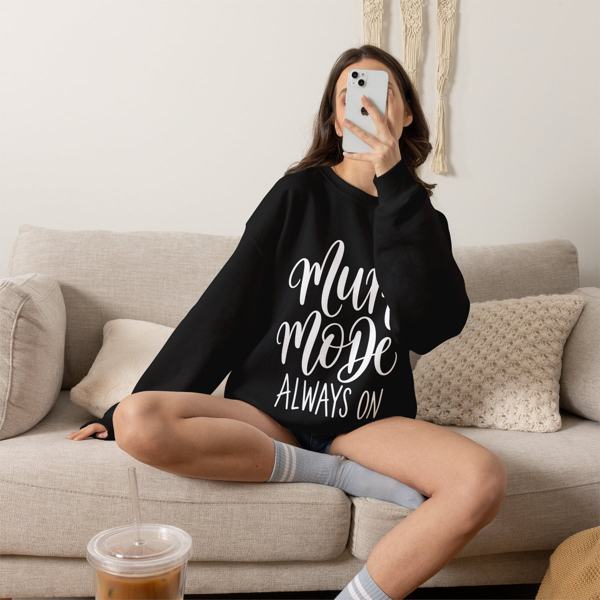 Mum Mode Always On Sweatshirt
