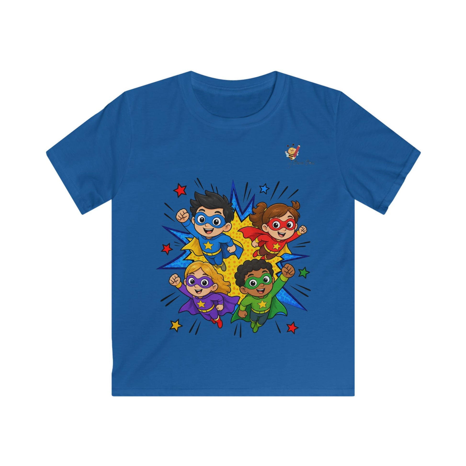 Bizzie Bees kids superhero t-shirt