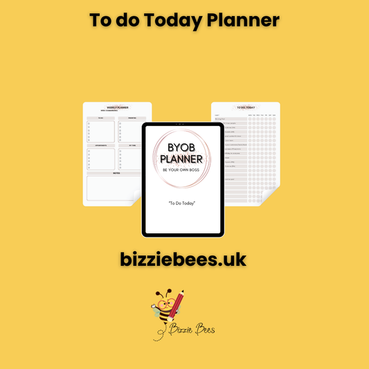 BYOB Planner - To do Today (hard copy)