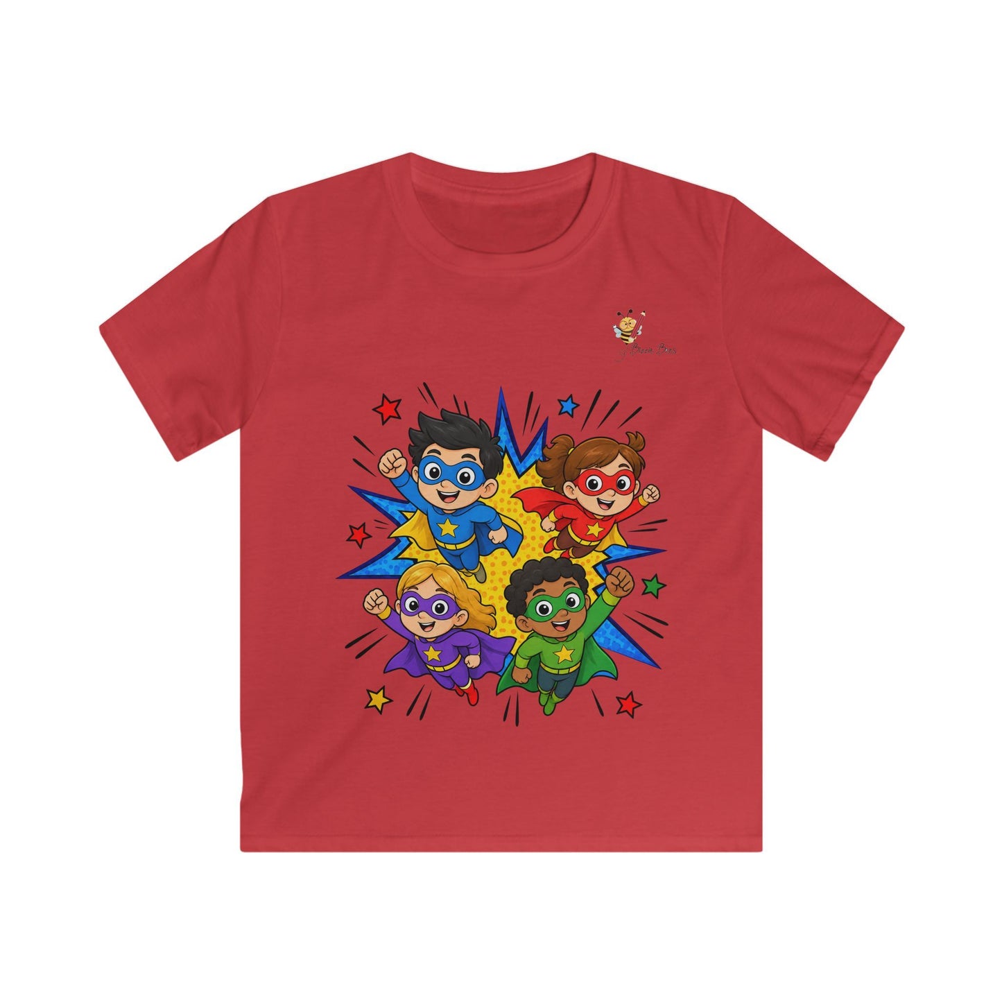 Bizzie Bees kids superhero t-shirt