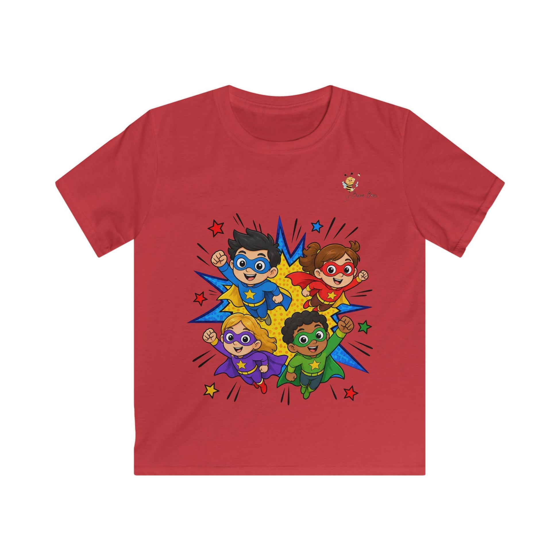 Bizzie Bees kids superhero t-shirt