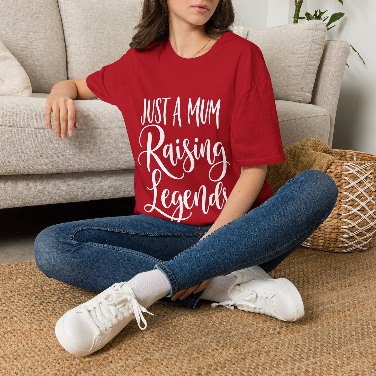Just a Mum Raising Legends T-Shirt