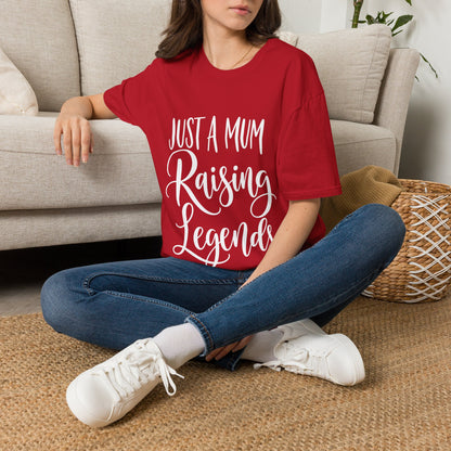 Just a Mum Raising Legends T-Shirt