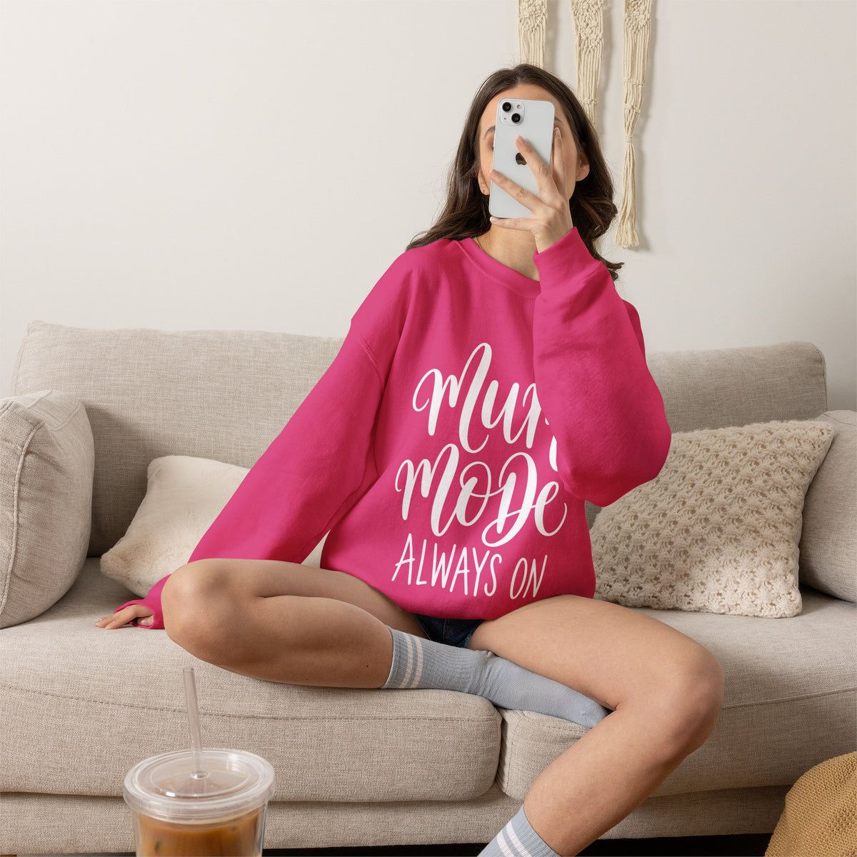 Mum Mode Always On Sweatshirt