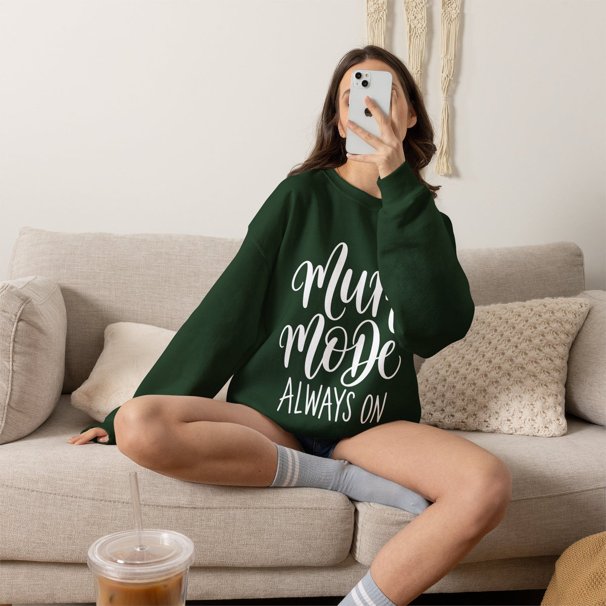 Mum Mode Always On Sweatshirt