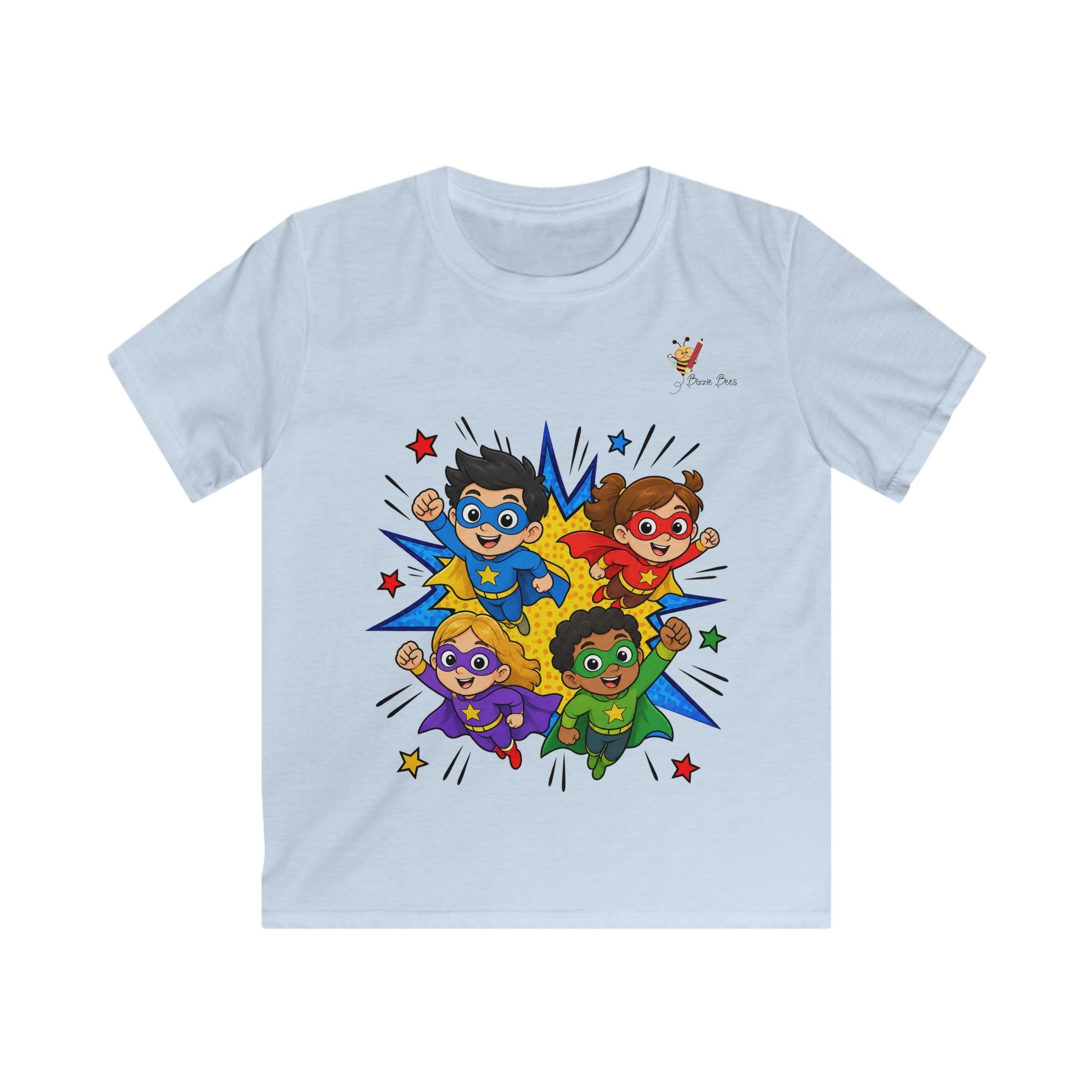 Bizzie Bees kids superhero t-shirt
