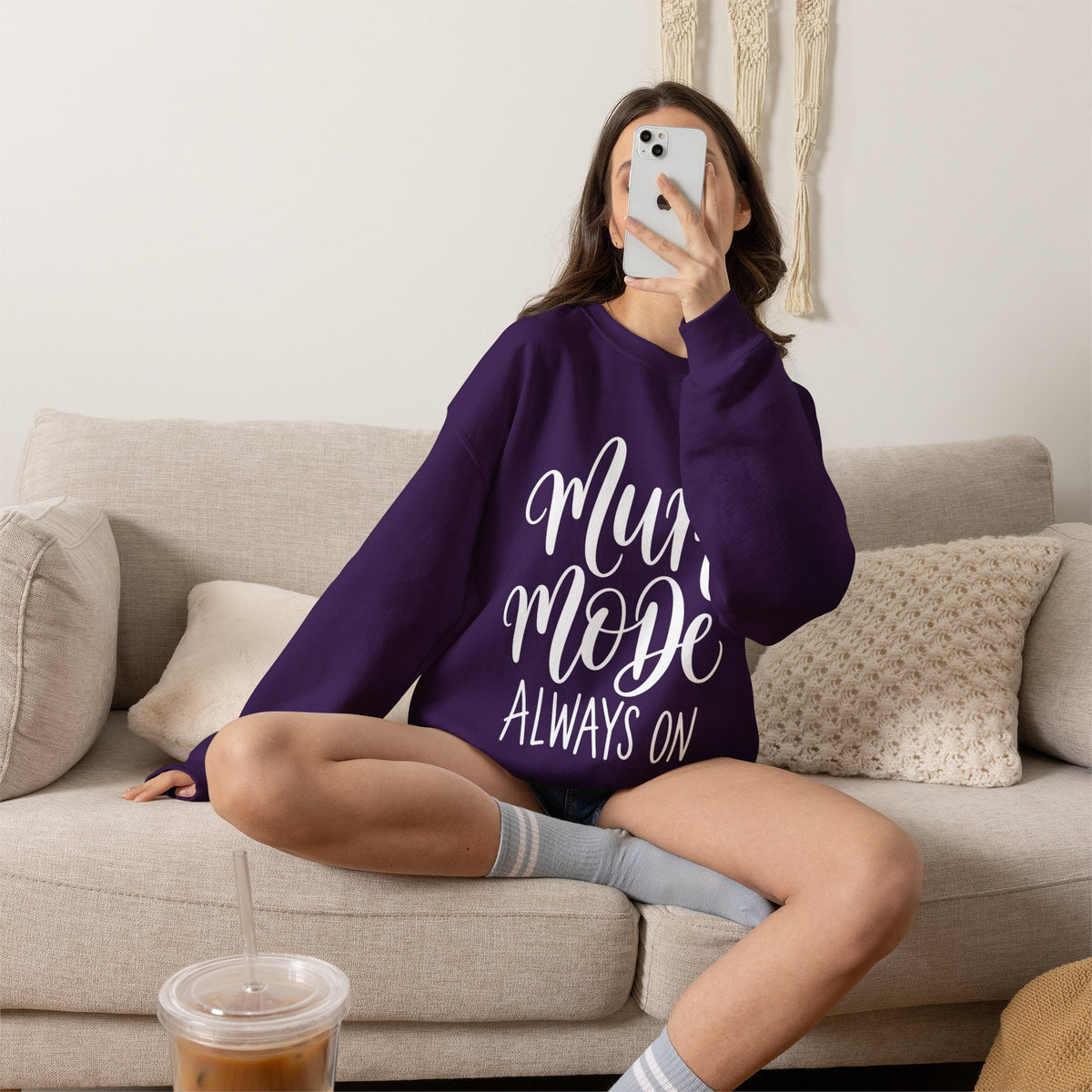 Mum Mode Always On Sweatshirt