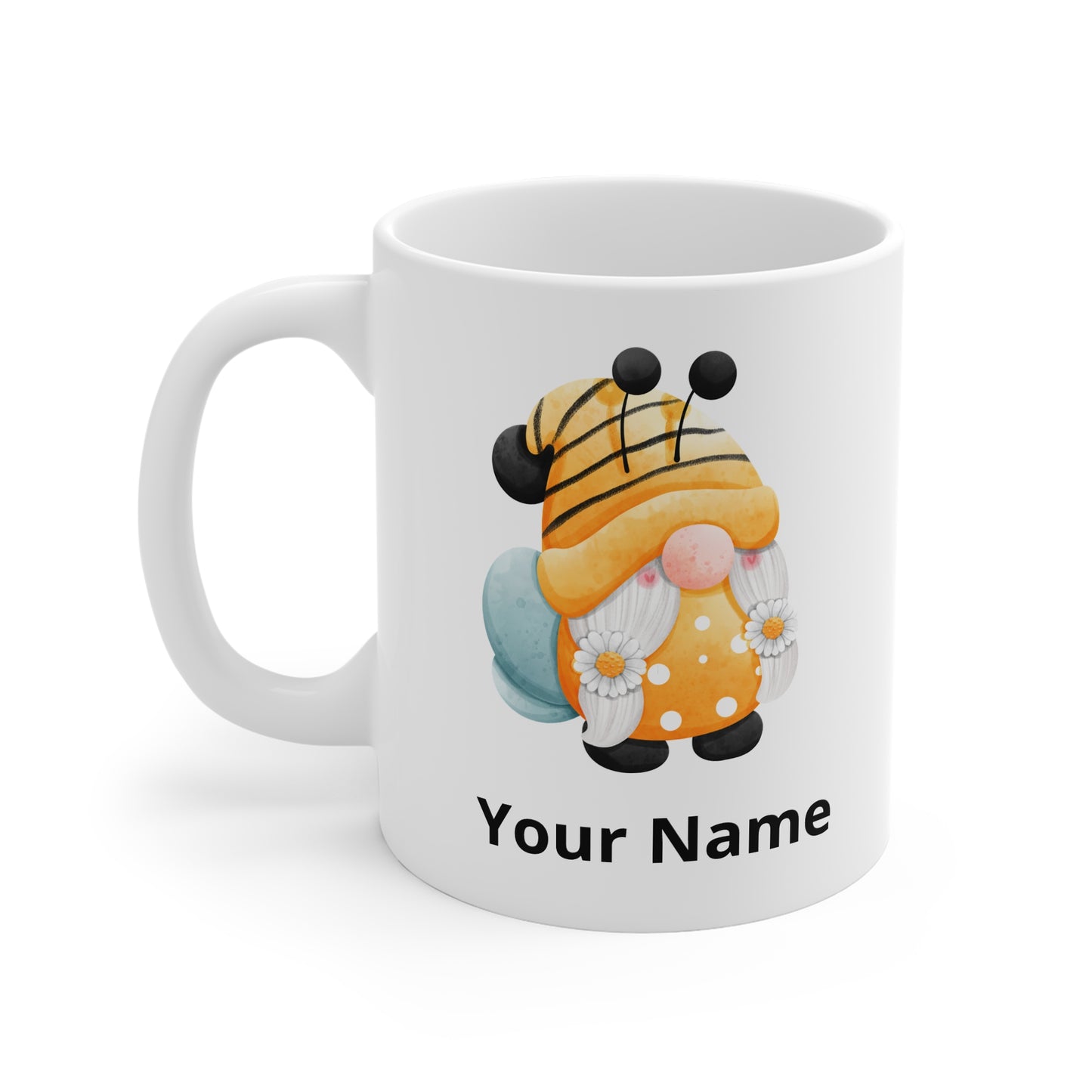 Personalised Gonk Bee Mug