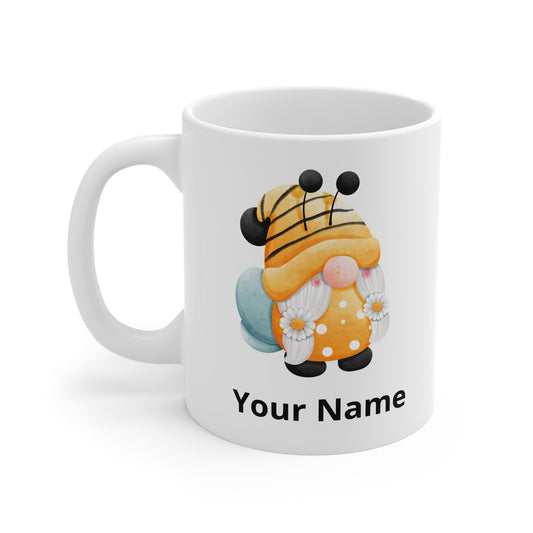 Personalised Gonk Bee Mug