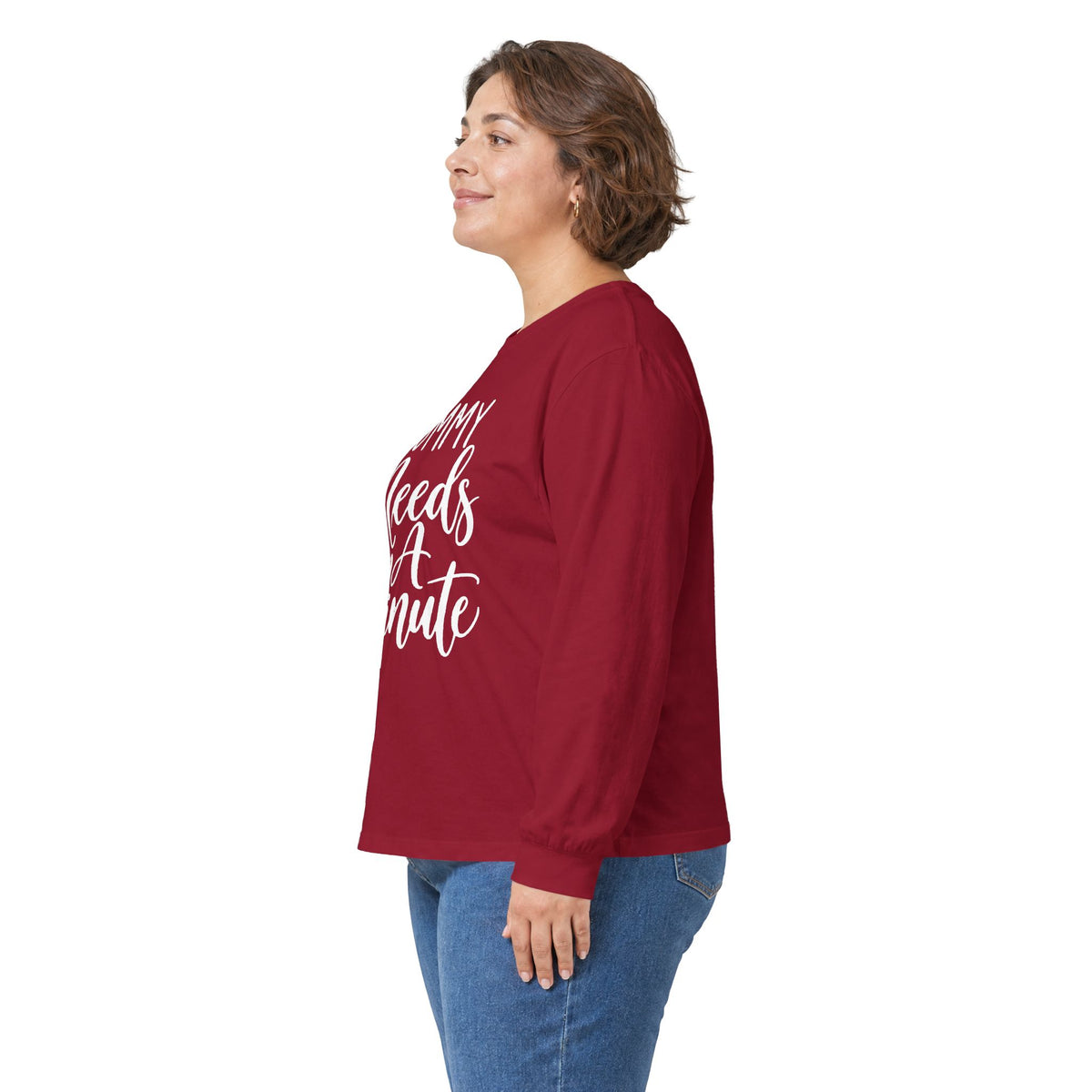 Mummy Needs A Minute Long Sleeve T-shirt