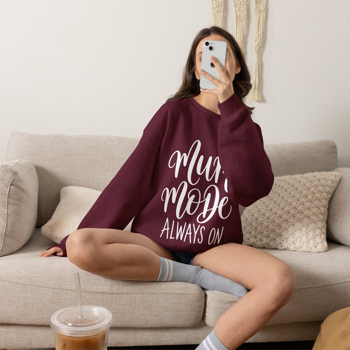 Mum Mode Always On Sweatshirt
