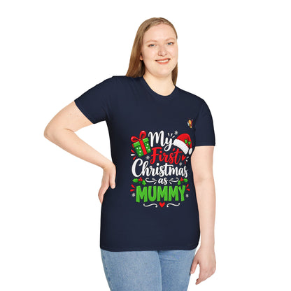 My First Christmas as Mummy T-Shirt