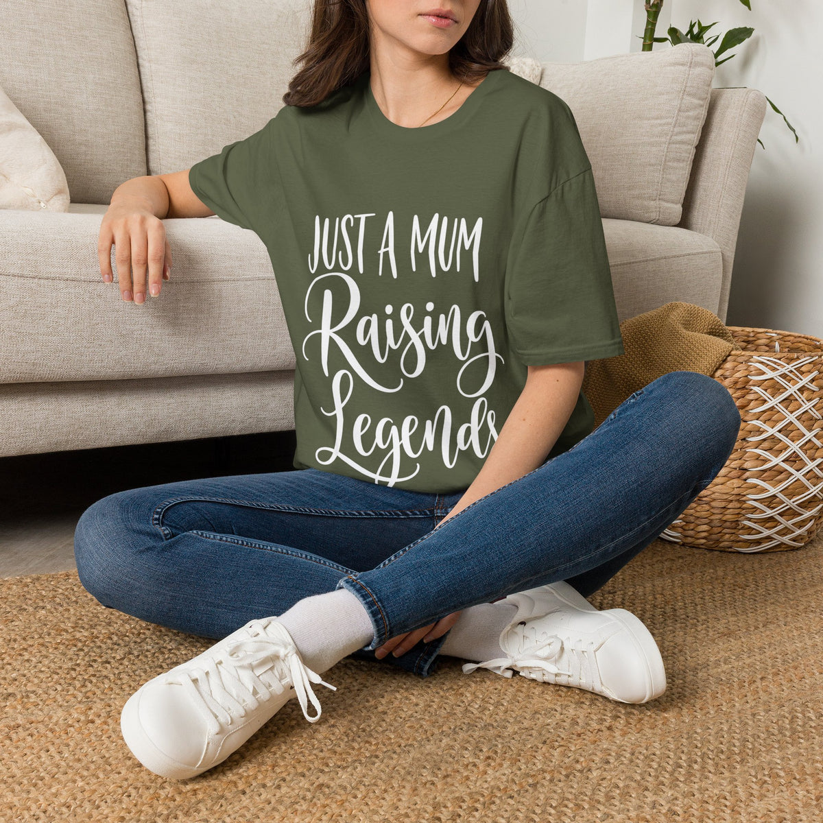 Just a Mum Raising Legends T-Shirt