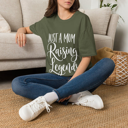 Just a Mum Raising Legends T-Shirt