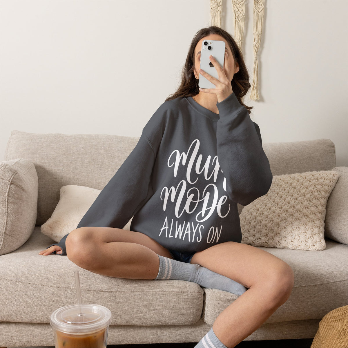 Mum Mode Always On Sweatshirt