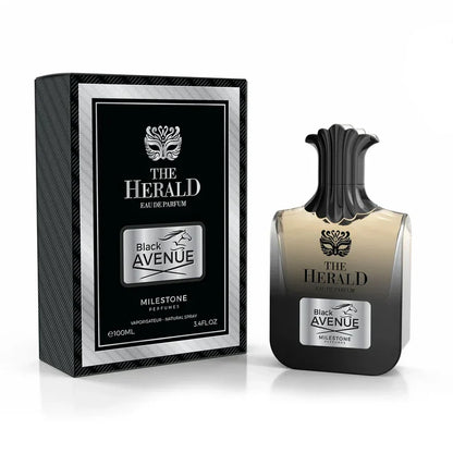 Milestone The Herald Black Avenue men's Eau de Parfum 100ml inspired by Creed Aventus