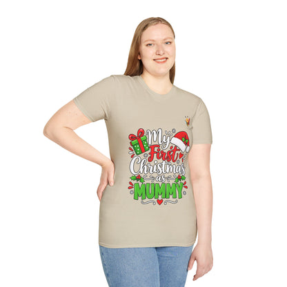 My First Christmas as Mummy T-Shirt