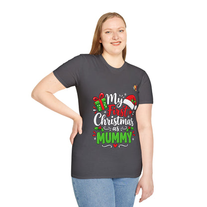 My First Christmas as Mummy T-Shirt