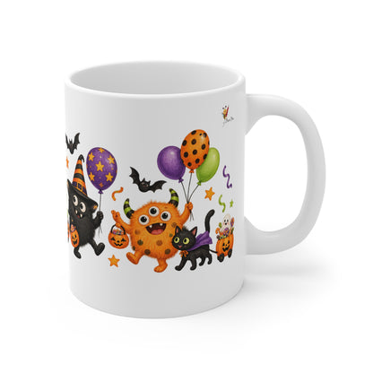 Halloween Monsters Mug