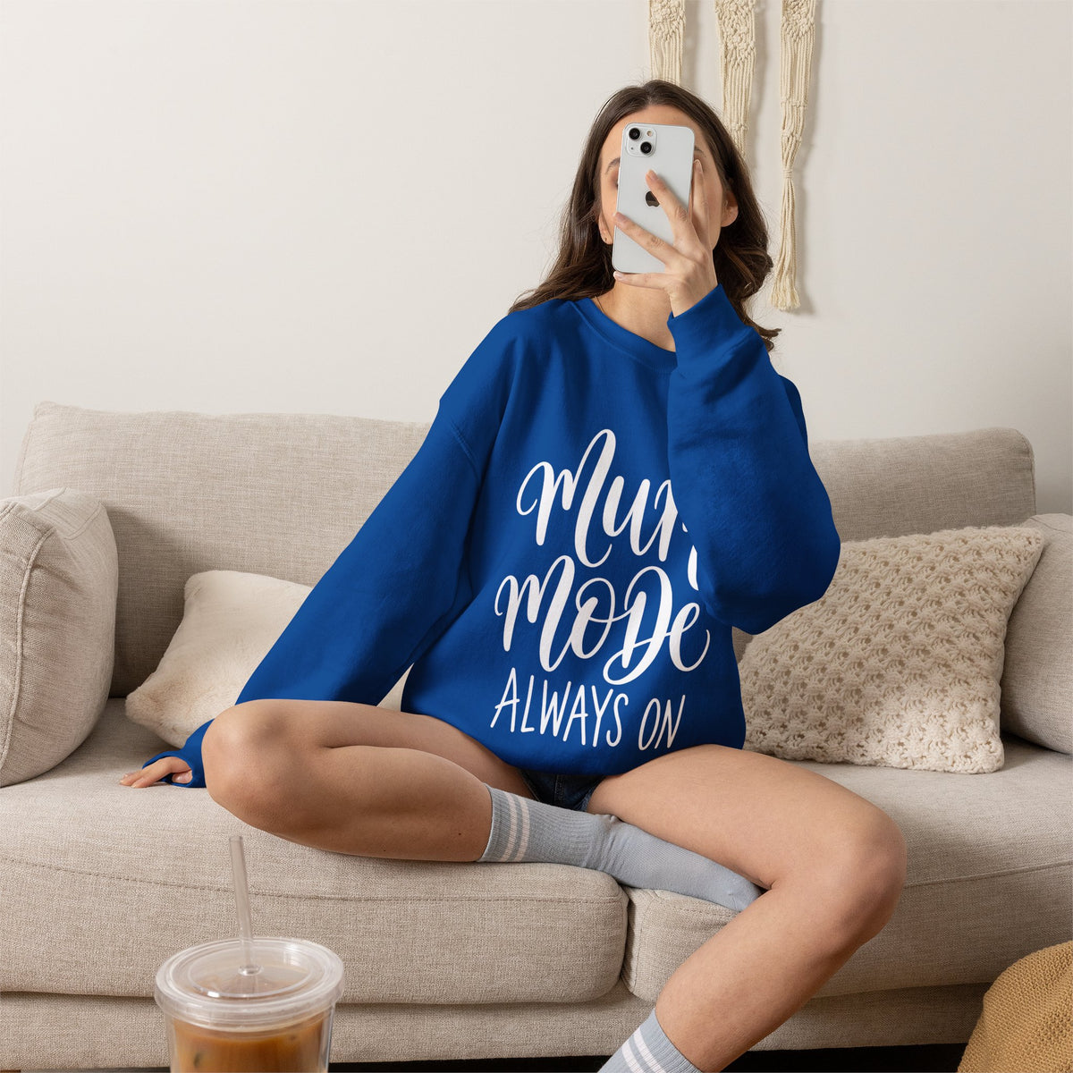 Mum Mode Always On Sweatshirt