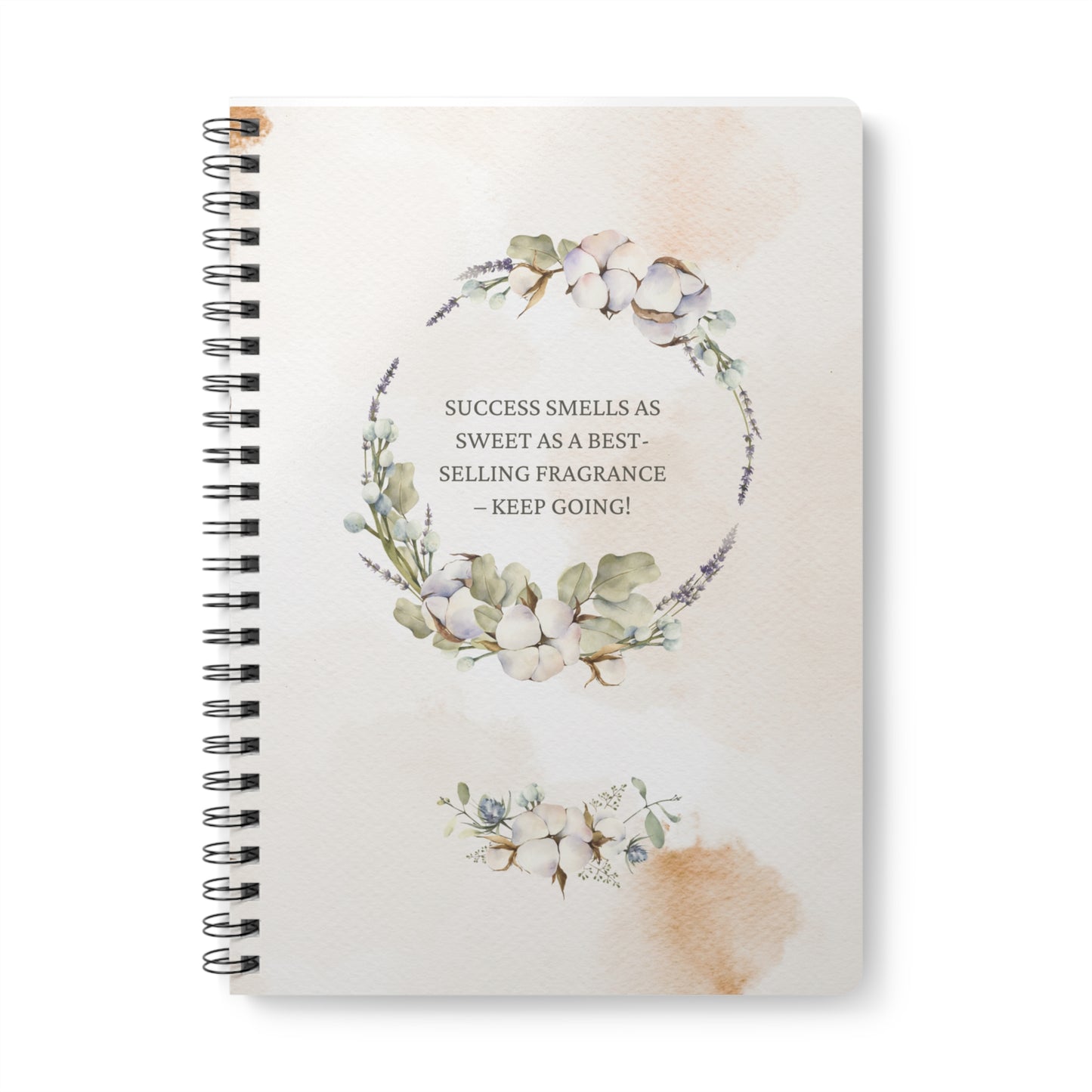 Success Smells Sweet A5 Wirobound Softcover Notebook