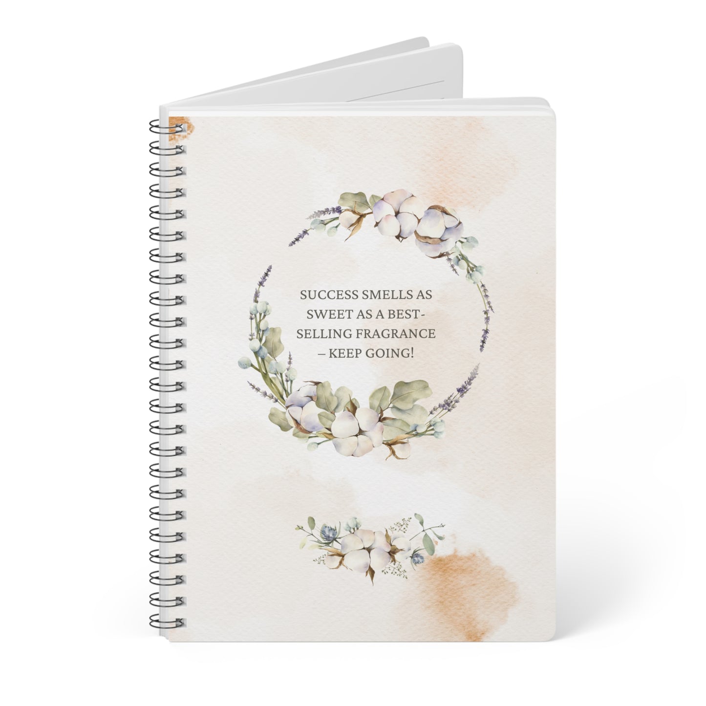 Success Smells Sweet A5 Wirobound Softcover Notebook