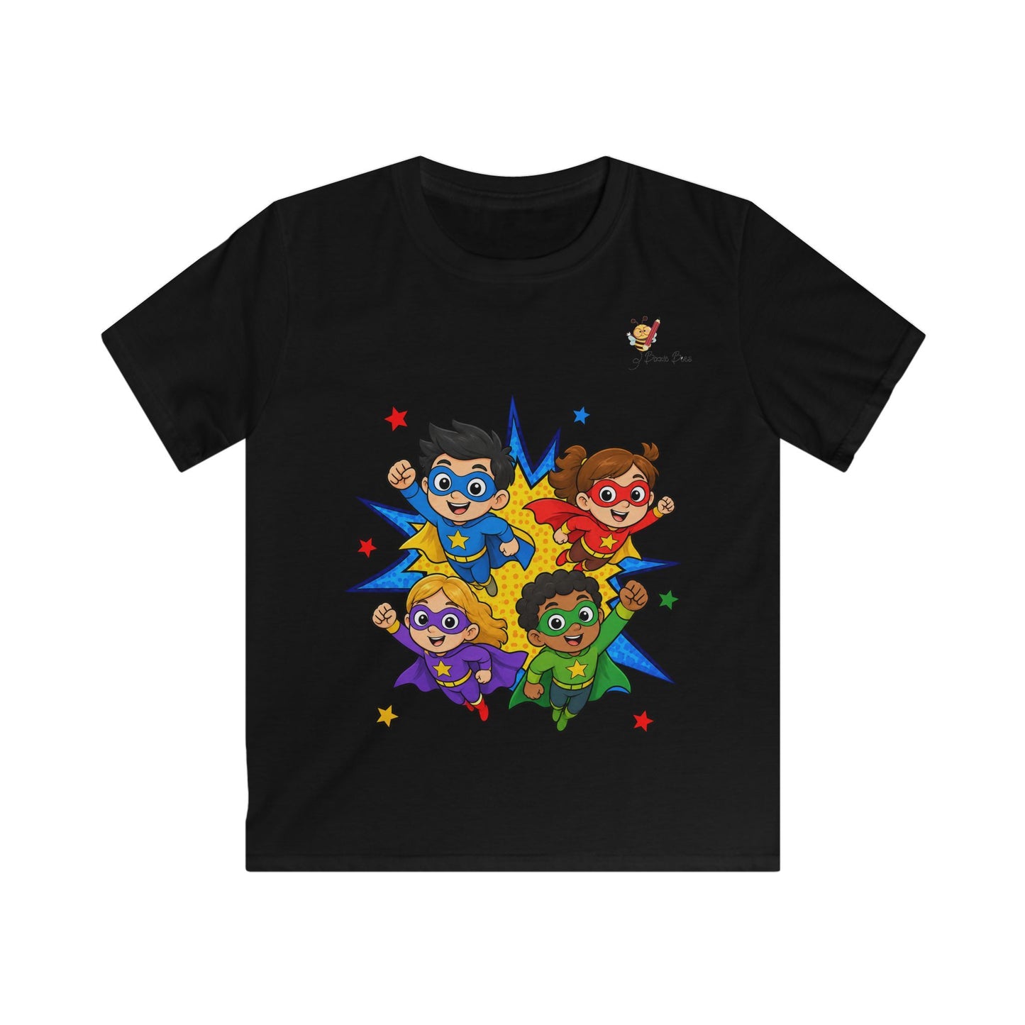 Bizzie Bees kids superhero t-shirt