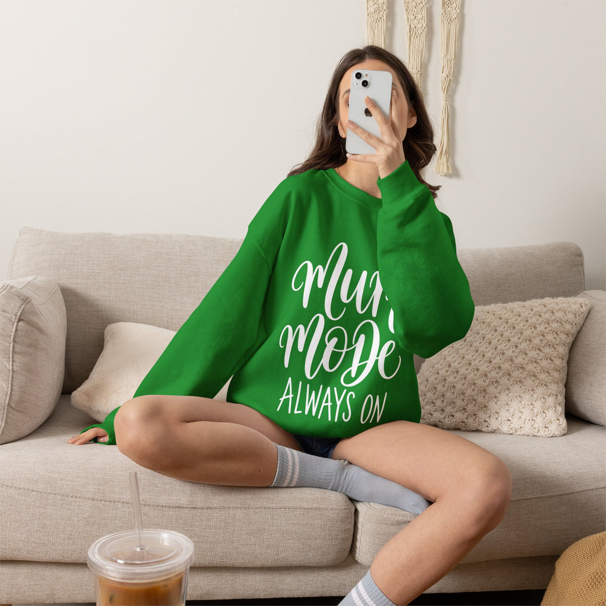 Mum Mode Always On Sweatshirt