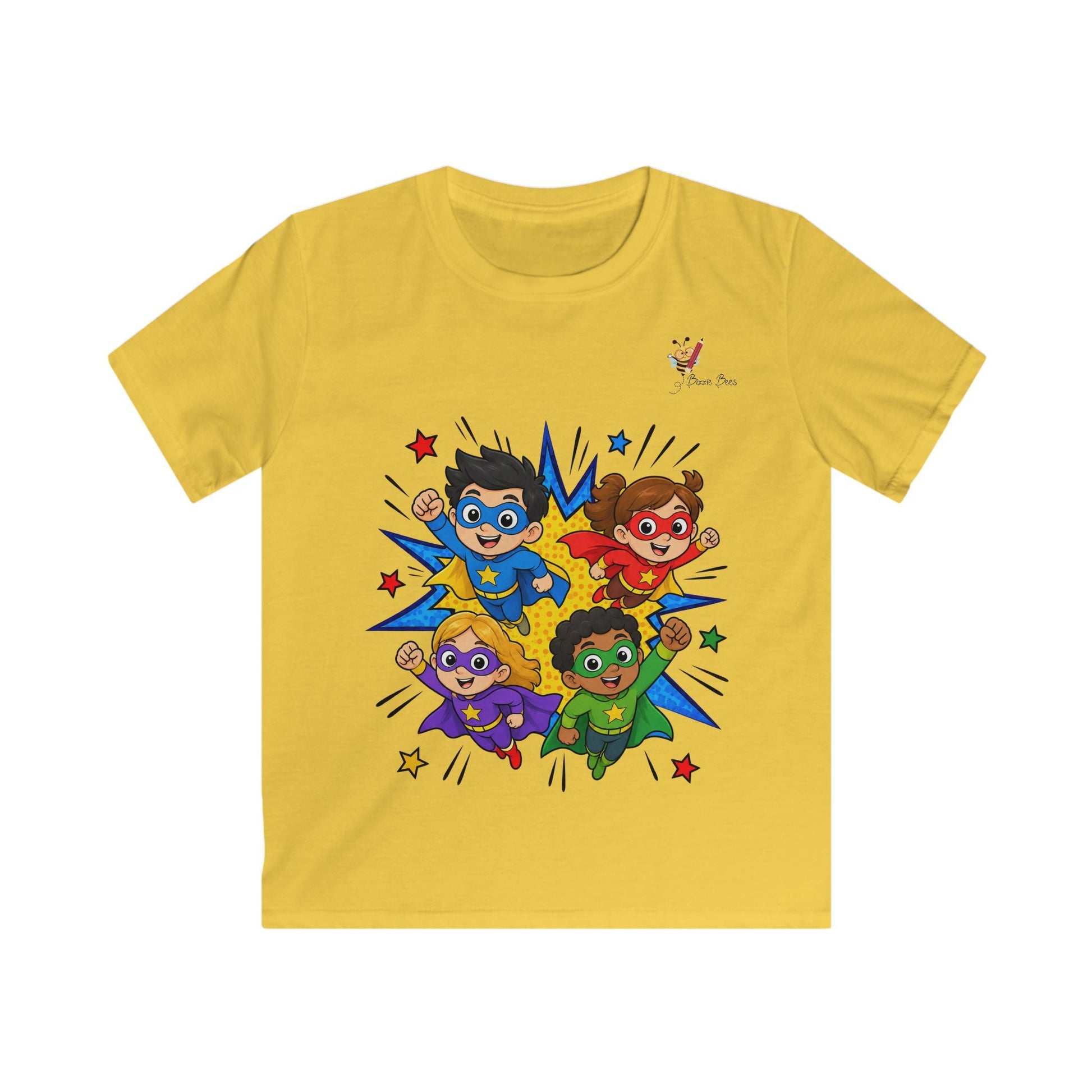 Bizzie Bees kids superhero t-shirt