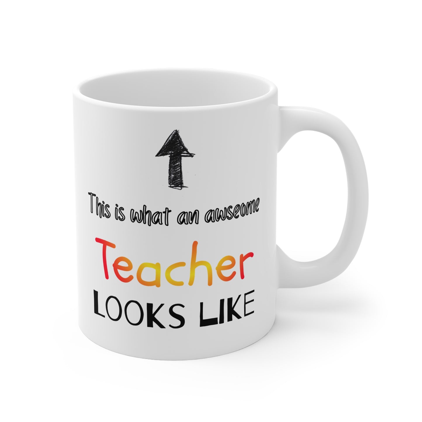Teacher Looks Like Mug