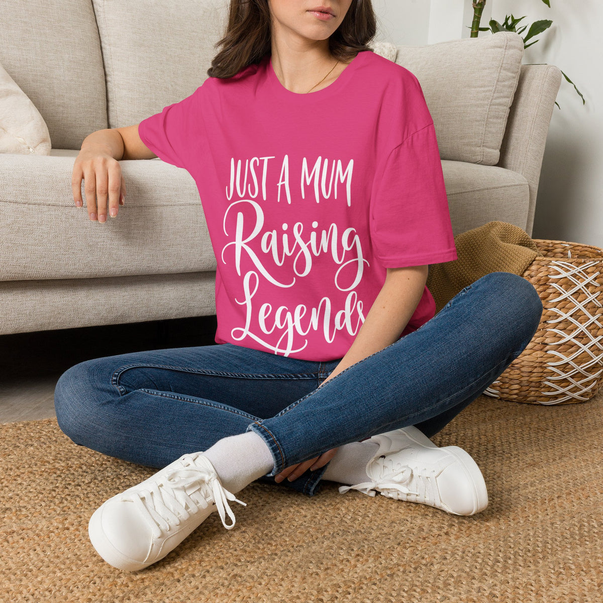 Just a Mum Raising Legends T-Shirt