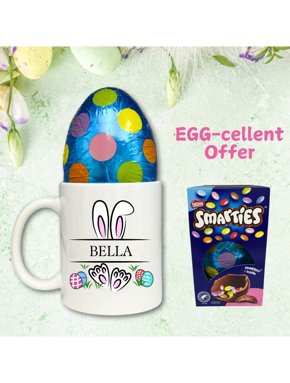 Personalised Mug & Chocolate Set