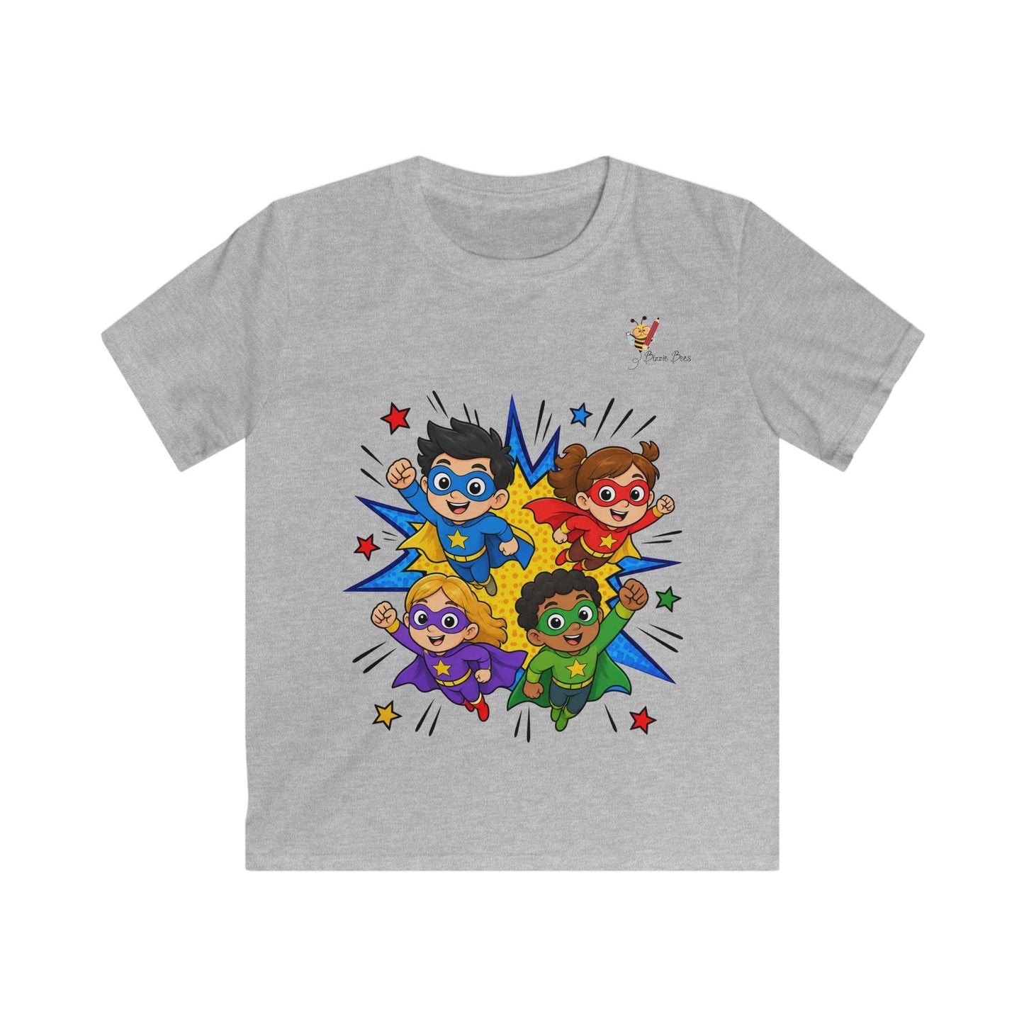 Bizzie Bees kids superhero t-shirt